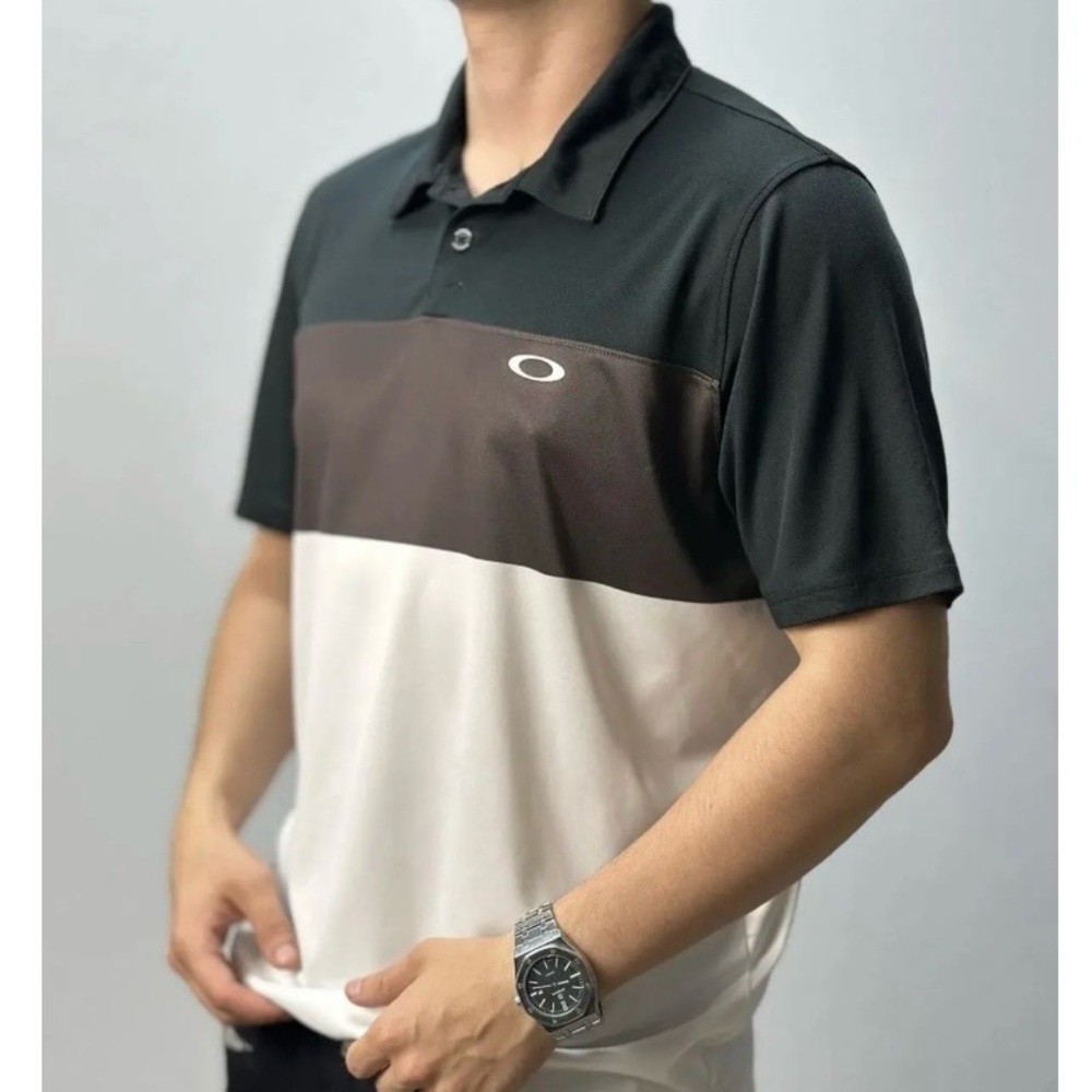 OAKLEY Colorblock Performance Polo